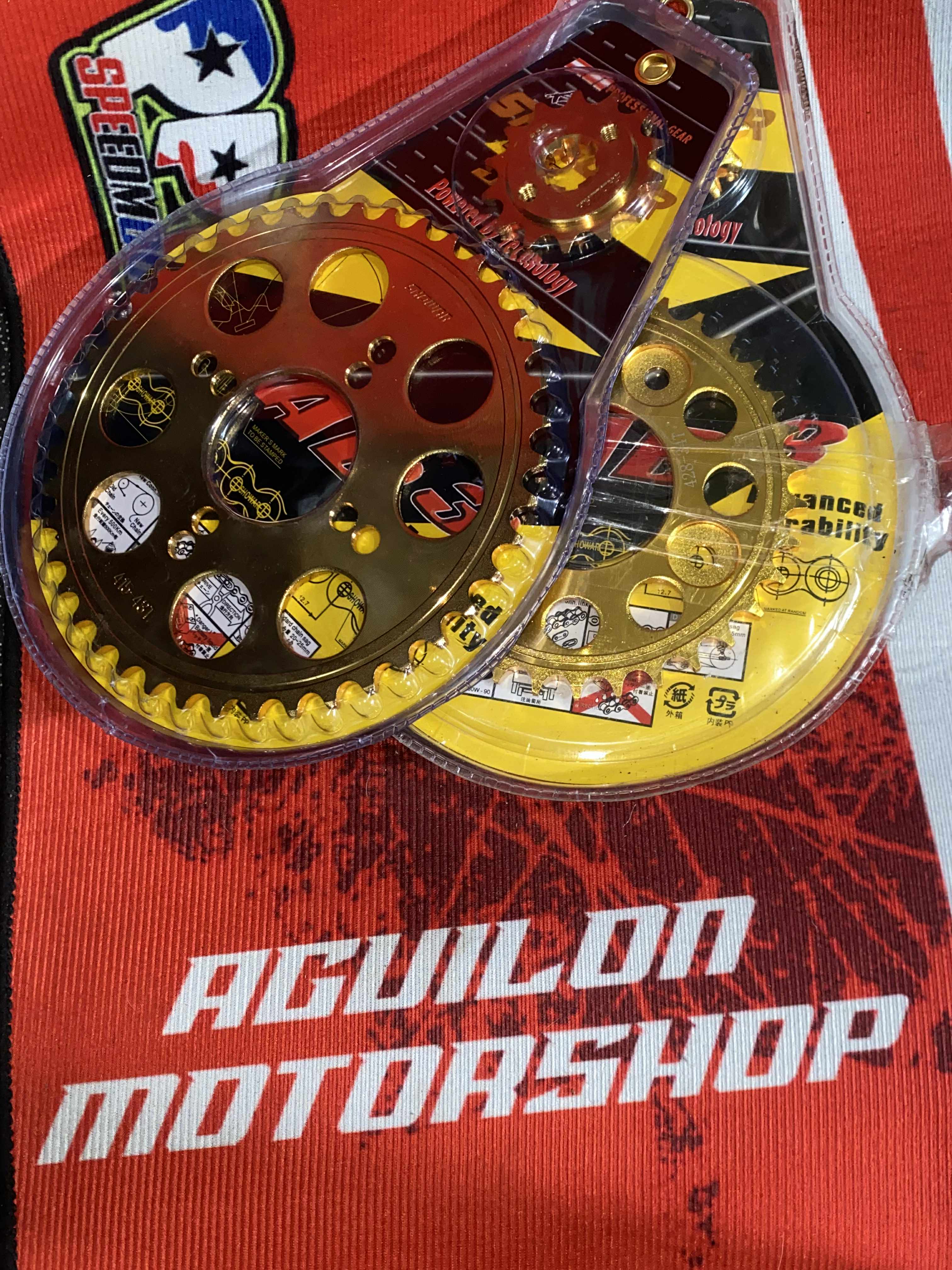 Showar Sprocket Set 428 415